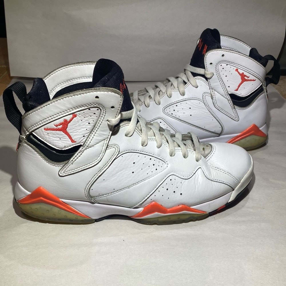 Air Jordan 7 2022 White Infrared Size 10.5 Mens (CU9307-160)